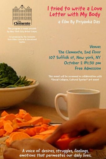 I Tried to Write a Love Letter With My Body poster