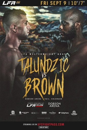 LFA 141: Talundžić vs. Brown movie poster