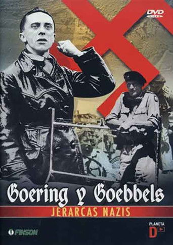 Anime nere: Goering y Goebbels poster