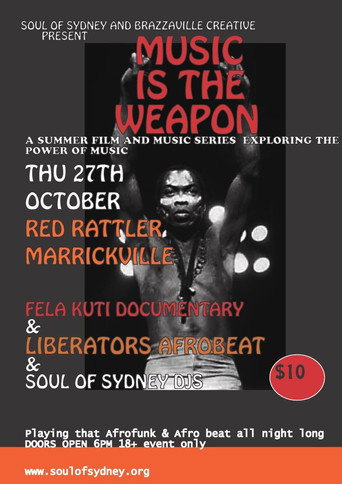 Poster for Music is the Weapon