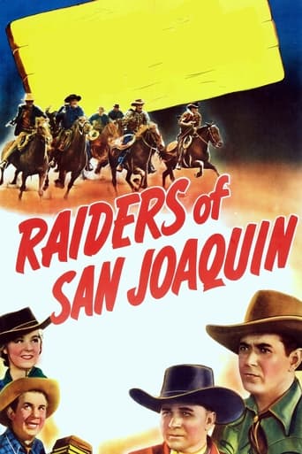 Poster för Raiders of San Joaquin