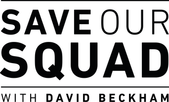 Save Our Squad with David Beckham logo