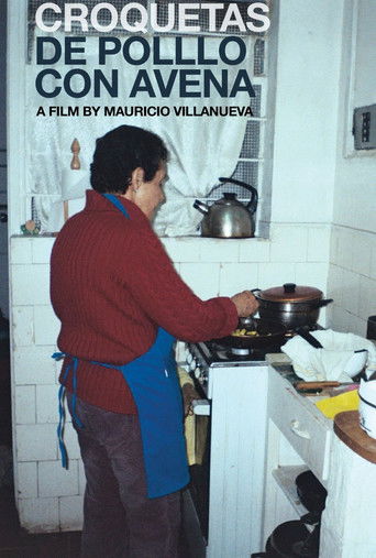 Croquetas de pollo con avena poster