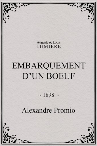 Embarquement d’un boeuf