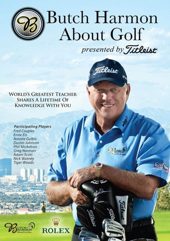 Butch Harmon About Golf poster