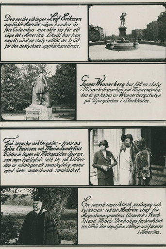 Bland landsmän i Amerika (1924年)のポスター画像 - FindKey