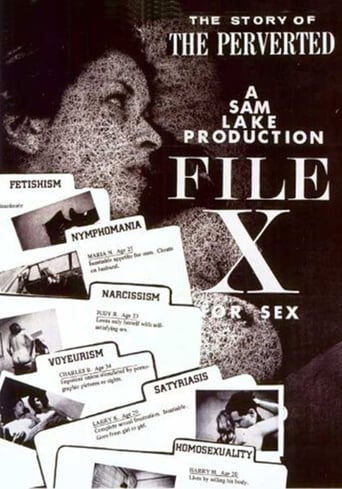 Poster of File X for Sex: The Story of the Perverted
