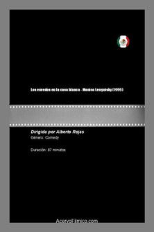 Los enredos en la casa blanca poster