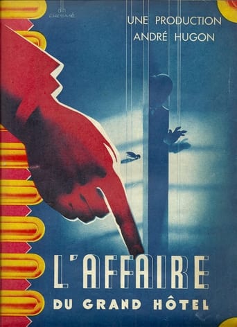 Poster för L'affaire du Grand-Hôtel