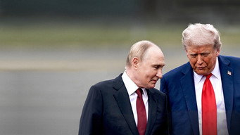 Still 1 from Putin and Trump · Best of Enemies?