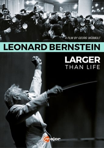 Poster of Leonard Bernstein: Larger Than Life