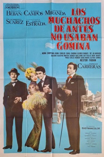 Los muchachos de antes no usaban gomina