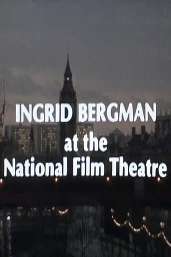 Poster of Ingrid Bergman at the National Film Theatre