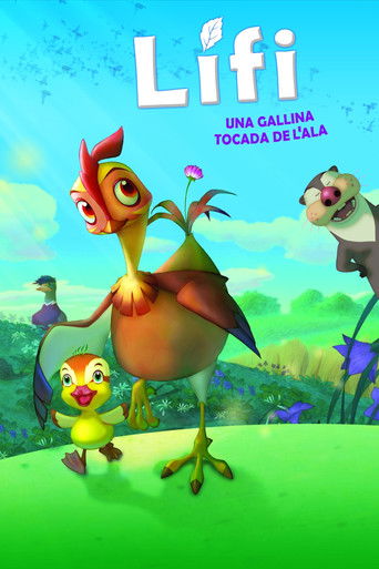 Cartell de Lifi, una gallina tocada de l’ala