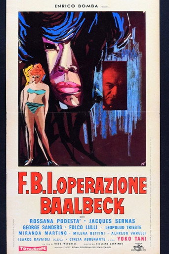 Poster for F.B.I. Operation Baalbeck
