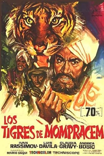 Poster of Los tigres de Mompracem