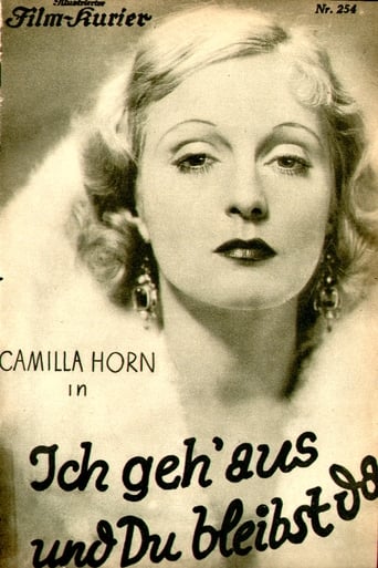 Poster of Ich geh' aus und Du bleibst da