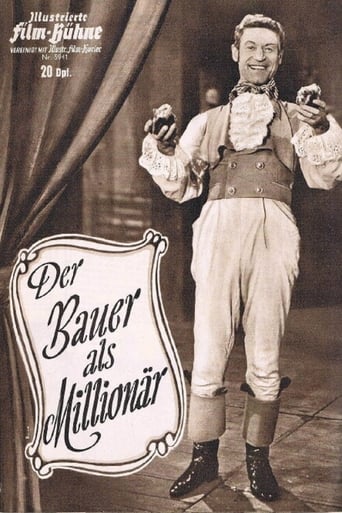 Poster för Der Bauer als Millionär