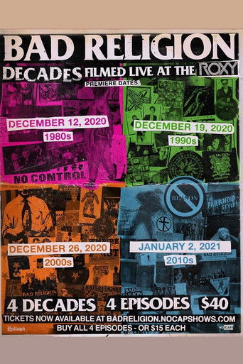 Bad Religion: Decades poster