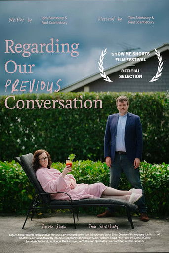 Cartell de Regarding Our Previous Conversation