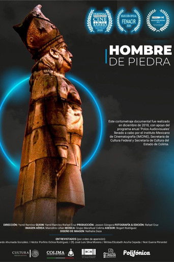 Hombre de piedra poster