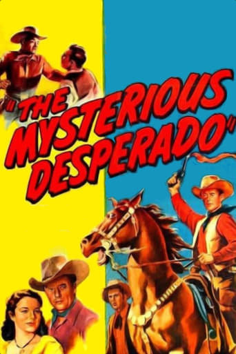 Poster för The Mysterious Desperado