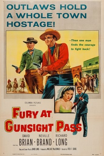 Poster för Fury at Gunsight Pass