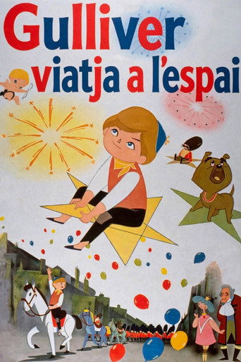 Cartell de Gulliver viatja a l’espai