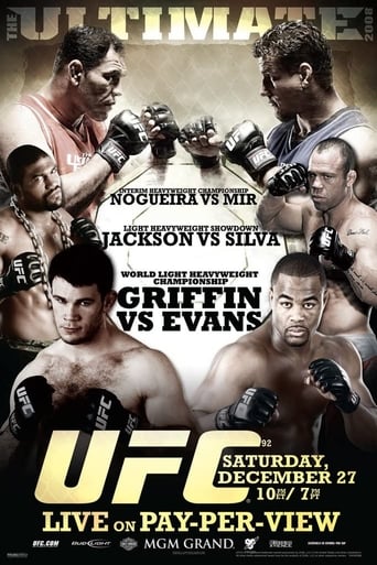 Poster för UFC 92: The Ultimate 2008