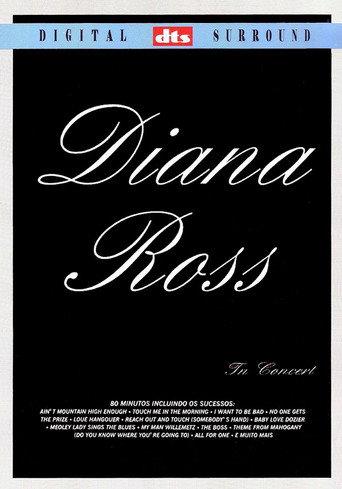 Diana Ross in Concert! poster