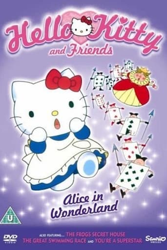 Hello Kitty in Alice in Wonderland poster