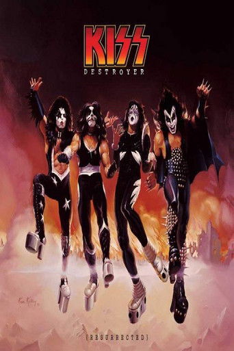 Kiss - Destroyer 45. Anniversary poster