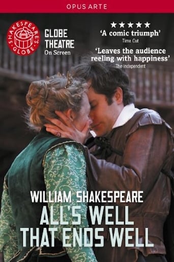 Poster för All's Well That Ends Well: Shakespeare's Globe Theatre