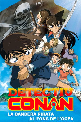 Cartell de El detectiu Conan: La bandera pirata al fons de l'oceà
