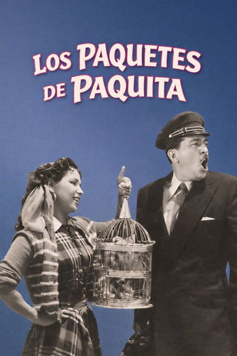 Cartell de Los paquetes de Paquita