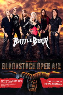 Battle Beast Bloodstock 2017 poster