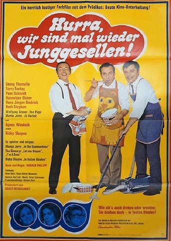 Poster för Hurra, wir sind mal wieder Junggesellen!