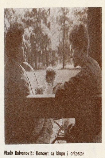 Cartell de Koncert za klupu i orkestar