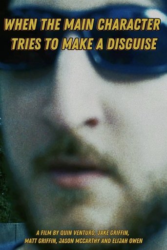 When the main character tries to make a disguise poster