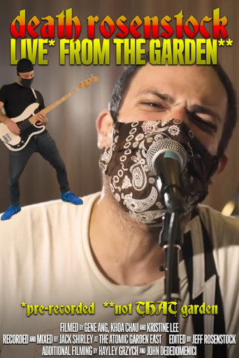 JEFF ROSENSTOCK LIVE* FROM THE GARDEN** (1970)