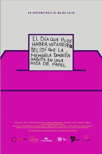 El d&iacute;a que pude haber votado pero decid&iacute; que la memoria tambi&eacute;n habita en una hoja de papel (2025)