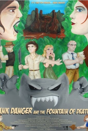 Poster of Hank Danger and the Fountain of Death