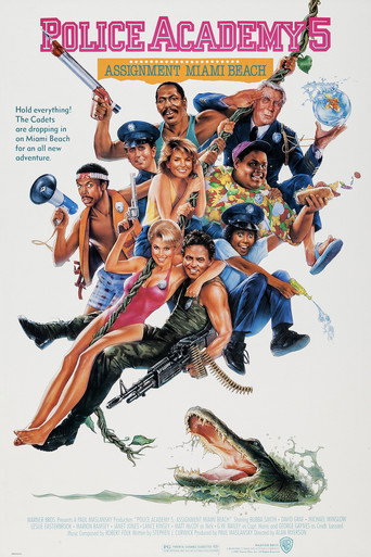 Police Academy 5: Assignment Miami Beach poster