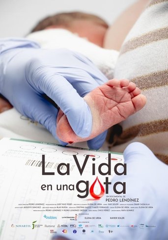 La vida en una gota poster