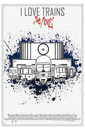 I love trains - The movie poster