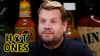 James Corden Experiences Mouth Karma While Eating Spicy Wings