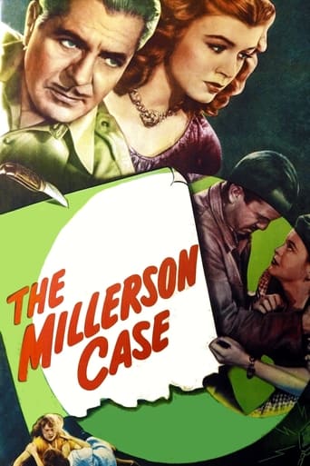 Poster för The Millerson Case