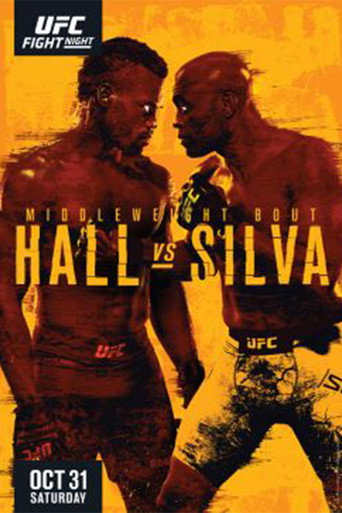 UFC - Uriah Hall x Anderson Silva poster
