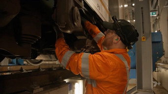 Rusty Water Tank Cut Off Steam Loco