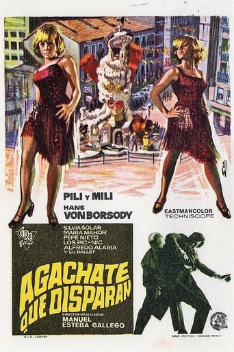 Poster of Agáchate, que disparan
